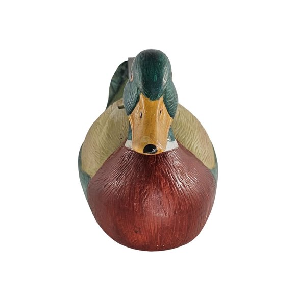 Vintage Mallard Duck Ceramic Tape Dispenser *Repaired* - Picture 4 of 10